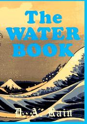 Cover of: The water book by D. A. Rain