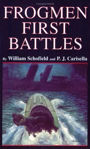 Cover of: Frogmen First Battles