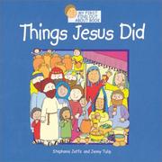 Cover of: Things Jesus Did (My First Find Our About Series)