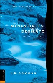 Cover of: Manantiales en el Desierto
