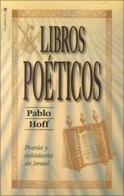 Cover of: Libros poéticos by Pablo Hoff