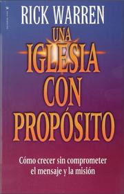 Cover of: Iglesia con Propósito, Una by Rick Warren