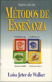 Cover of: Métodos de enseñanza