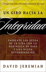 Cover of: Un Giro Hacia La Integridad
