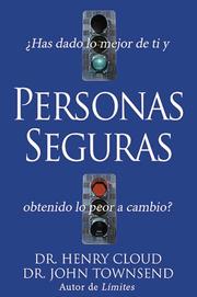 Cover of: Personas Seguras (Safe People) by Henry Cloud, John Sims Townsend