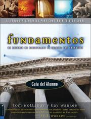 Cover of: Fundamentos: Guia del Participante, Alumnos (Foundations: 11 Core Truths to Build Your Life On)