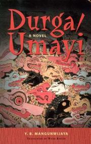 Cover of: Durga/Umayi by Y. B. Mangunwijaya