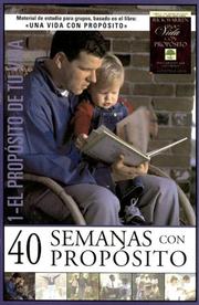 Cover of: 40 Semanas con Propósito