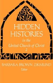Cover of: Hidden histories in the United Church of Christ