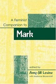 Cover of: A Feminist Companion To Mark (Feminist Companion to the New Testament and Early Christian) by 