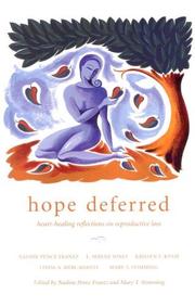 Cover of: Hope deferred | 