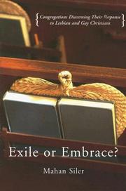 Cover of: Exile or embrace? | Mahan Siler