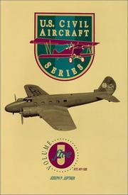 Cover of: U.S. Civil Aircraft Series, Vol. 5 (U.S. Aircraft Series)