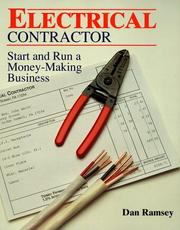 Cover of: Electrical contractor: start and run a money-making business