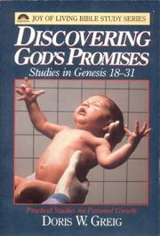 Cover of: Discovering God's promises: studies in Genesis 18-31 : practical studies for personal growth