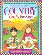 Cover of: Country crafts for kids