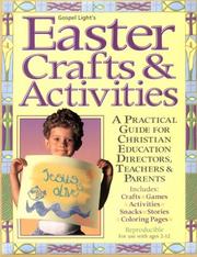 Cover of: Easter Crafts and Activities by Gospel Light Publications
