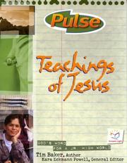 Cover of: Teachings of Jesus (Pulse 4)
