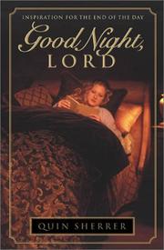 Cover of: Good Night, Lord: Inspiration for the End of the Day