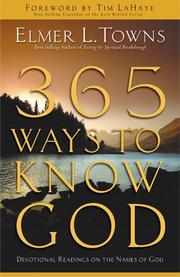 Cover of: 365 Ways To Know God