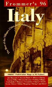 Cover of: Frommer's 96 Italy (Serial) by Darwin Porter, Danforth Prince