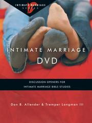 Cover of: Intimate Marriage: Discussion Openers for Intimate Marriage Bible Studies (Intimate Marriage)