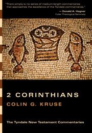 Cover of: The Second Epistle of Paul to the Corinthians (Tyndale New Testament Commentaries)