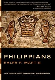 Cover of: The Epistle of Paul to the Philippians (Tyndale New Testament Commentaries)