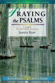 Cover of: Praying the Psalms: 9 Studies for Individuals or Groups (Lifeguide Bible Studies)