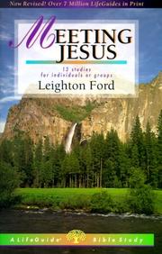 Cover of: Meeting Jesus: 13 Studies for Individual or Groups (Lifeguide Bible Studies)