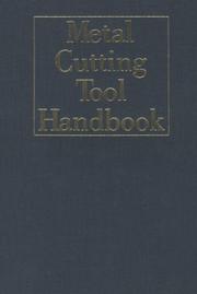 Cover of: Metal cutting tool handbook. by 