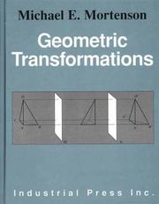 Cover of: Geometric transformations