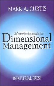 Cover of: Dimensional Management: A Comprehensive Introduction