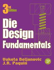 Die design fundamentals by Vukota Boljanovic
