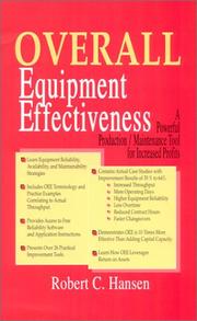 Overall Equipment Effectiveness by Robert Hansen