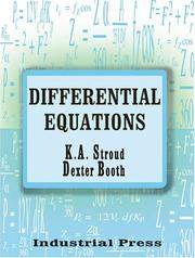 Differential equations by K. A. Stroud
