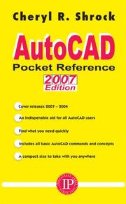 Cover of: AutoCAD Pocket Reference 2007