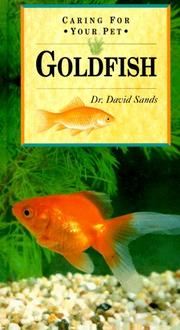 Cover of: Caring for Your Pet Goldfish (Caring for Your Pet Series)