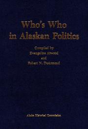 Cover of: Who's who in Alaskan politics by Evangeline Atwood