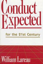 Cover of: Conduct expected for the 21st century
