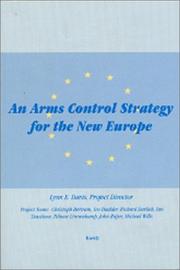 Cover of: An Arms Control Strategy for the New Europe by L. Davis, L. Davis