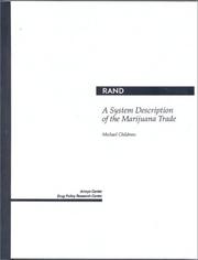 Cover of: A system description of the marijuana trade