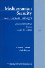 Cover of: Mediterranean security: new issues and challenges : conference proceedings, Brussels, October 15-17, 1995
