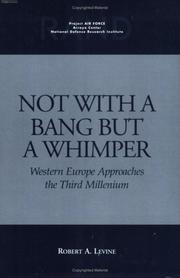 Cover of: Not with a bang but a whimper: Western Europe approaches the third millenium