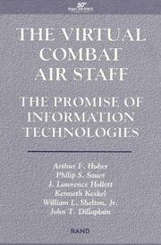 Cover of: The virtual combat air staff: the promise of information technologies