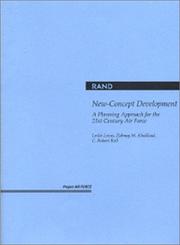 Cover of: New-concept development: a planning approach for the 21st century Air Force