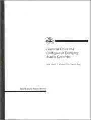 Cover of: Financial crises and contagion in emerging market countries