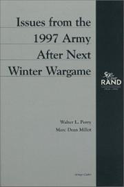 Cover of: Issues from the 1997 Army after next winter wargame