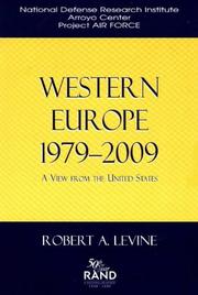 Cover of: Western Europe, 1979-2009: a view from the United States