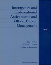 Cover of: Interagency And International Assignments And Officer Career Management